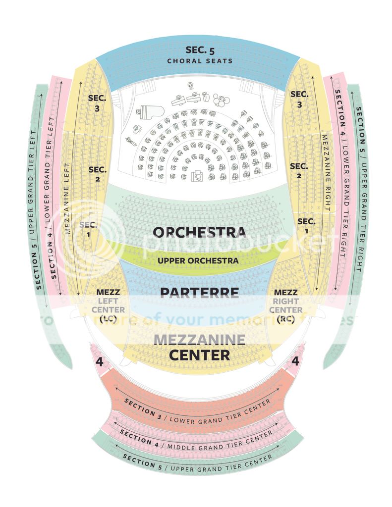 Kauffman Helzberg Hall Seating Chart